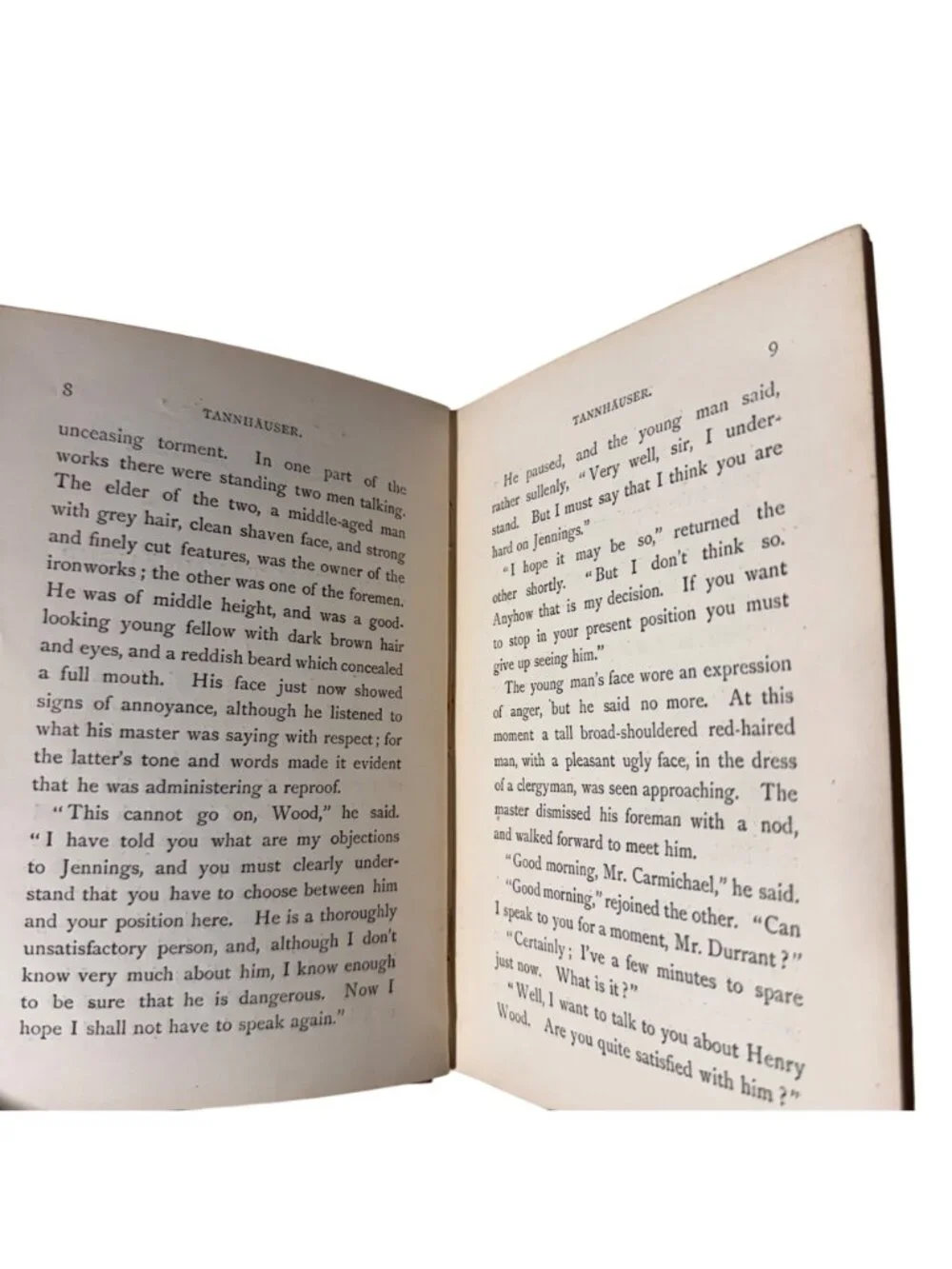 A Modern Tannhauser & The Bridge Hon. Mrs. Arthur Lyttelton Hardcover Book 1893 - Picture 7 of 16